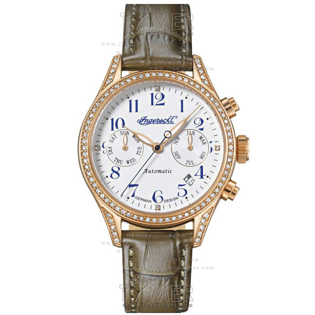 قیمت و خرید ساعت مچی زنانه اینگرسول(INGERSOLL) مدل IN7401RWH کلاسیک | اورجینال و اصلی