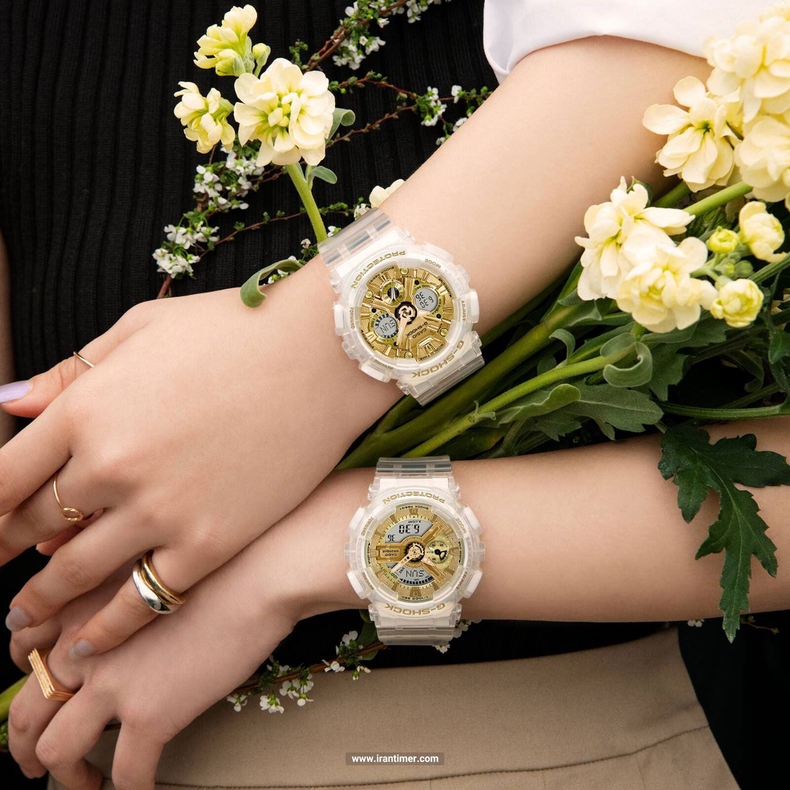 قیمت و خرید ساعت مچی زنانه کاسیو (CASIO) مدل GMA-S120SG-7ADR اسپرت | اورجینال و اصلی