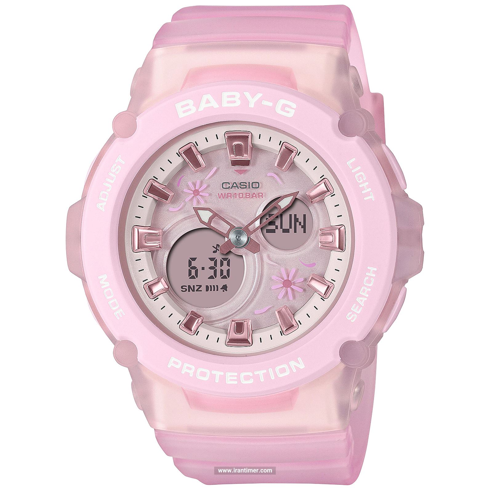 قیمت و خرید ساعت مچی کاسیو (CASIO) بیبی جی مدل BGA-270FL-4ADR اسپرت | اورجینال و اصلی