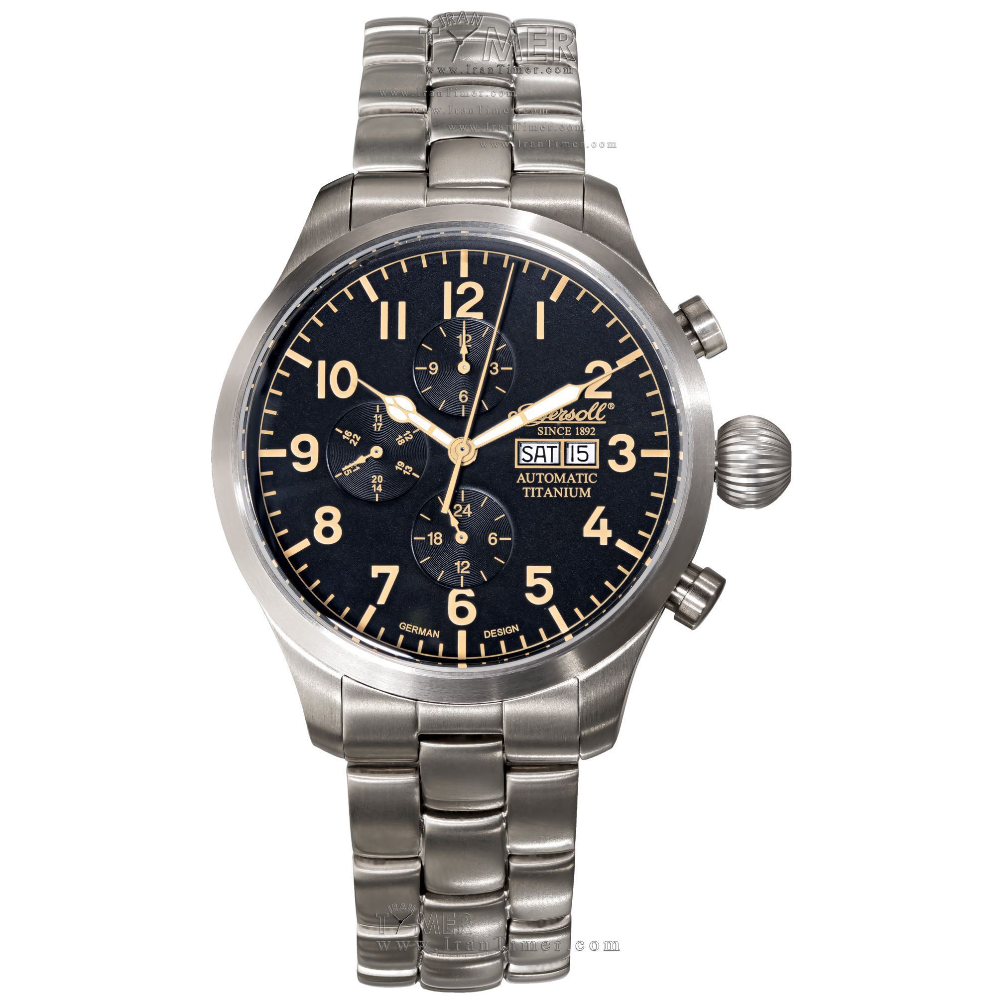 قیمت و خرید ساعت مچی مردانه اینگرسول(INGERSOLL) مدل IN1626BKTI کلاسیک اسپرت | اورجینال و اصلی