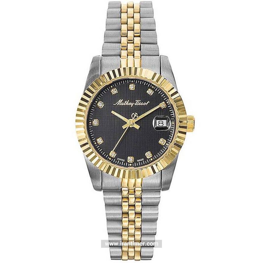 قیمت و خرید ساعت مچی زنانه متی تیسوت(MATHEY TISSOT) مدل D807BN فشن | اورجینال و اصلی
