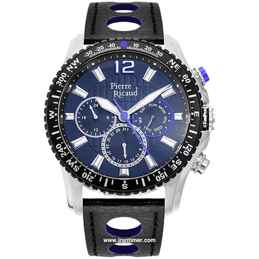 قیمت و خرید ساعت مچی مردانه پیر ریکو(Pierre Ricaud) مدل P97222.B2B5QF اسپرت | اورجینال و اصلی