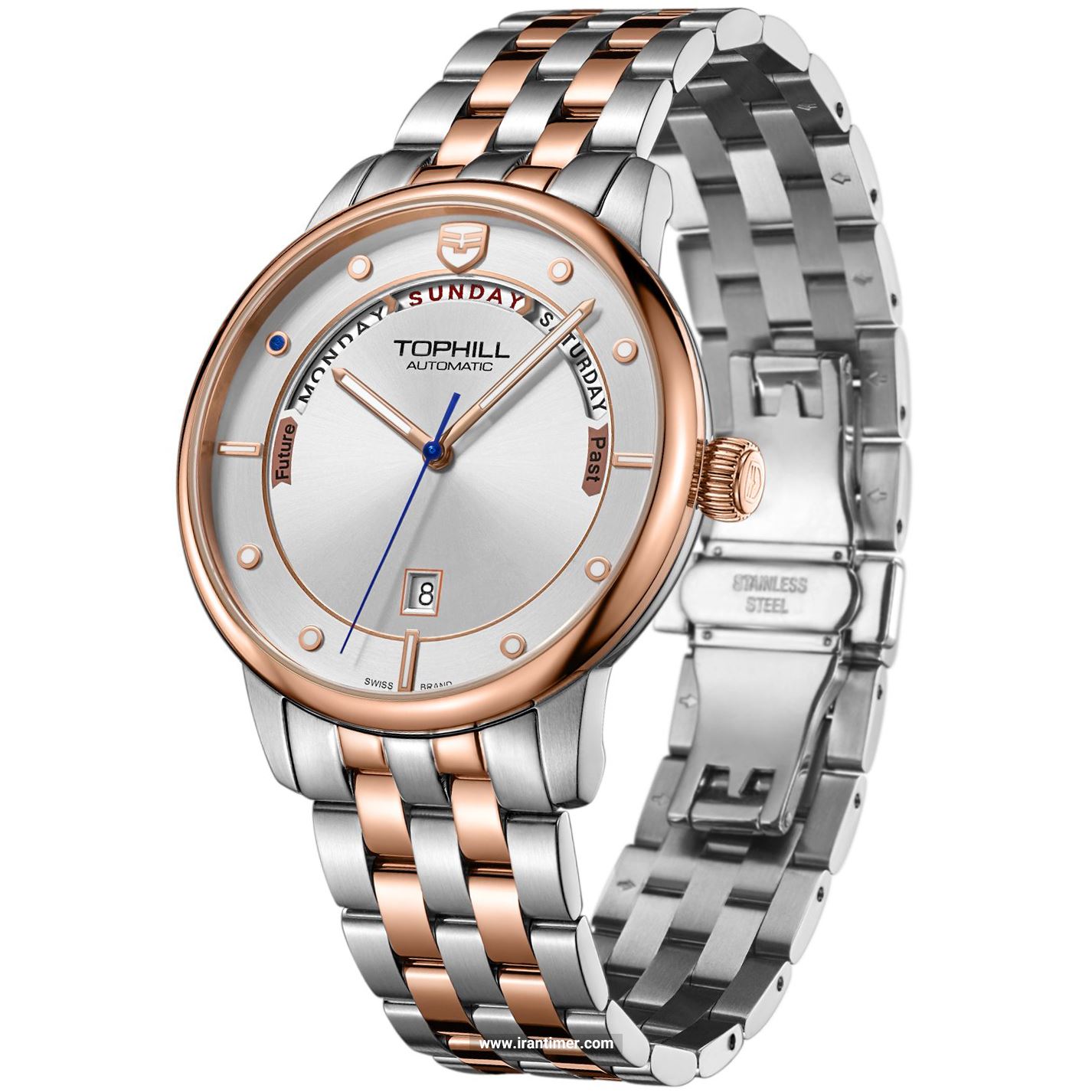 قیمت و خرید ساعت مچی مردانه تاپ هیل(TOPHILL) مدل TW071G.S7688 کلاسیک | اورجینال و اصلی