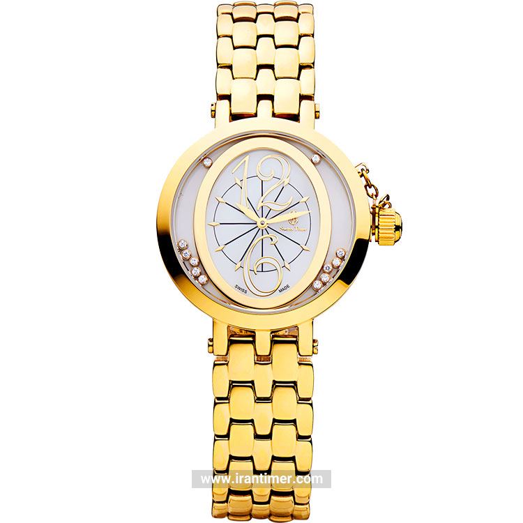 قیمت و خرید ساعت مچی زنانه سوئیس تایم(SWISS TIME) مدل ST 261-GP/Wh فشن | اورجینال و اصلی