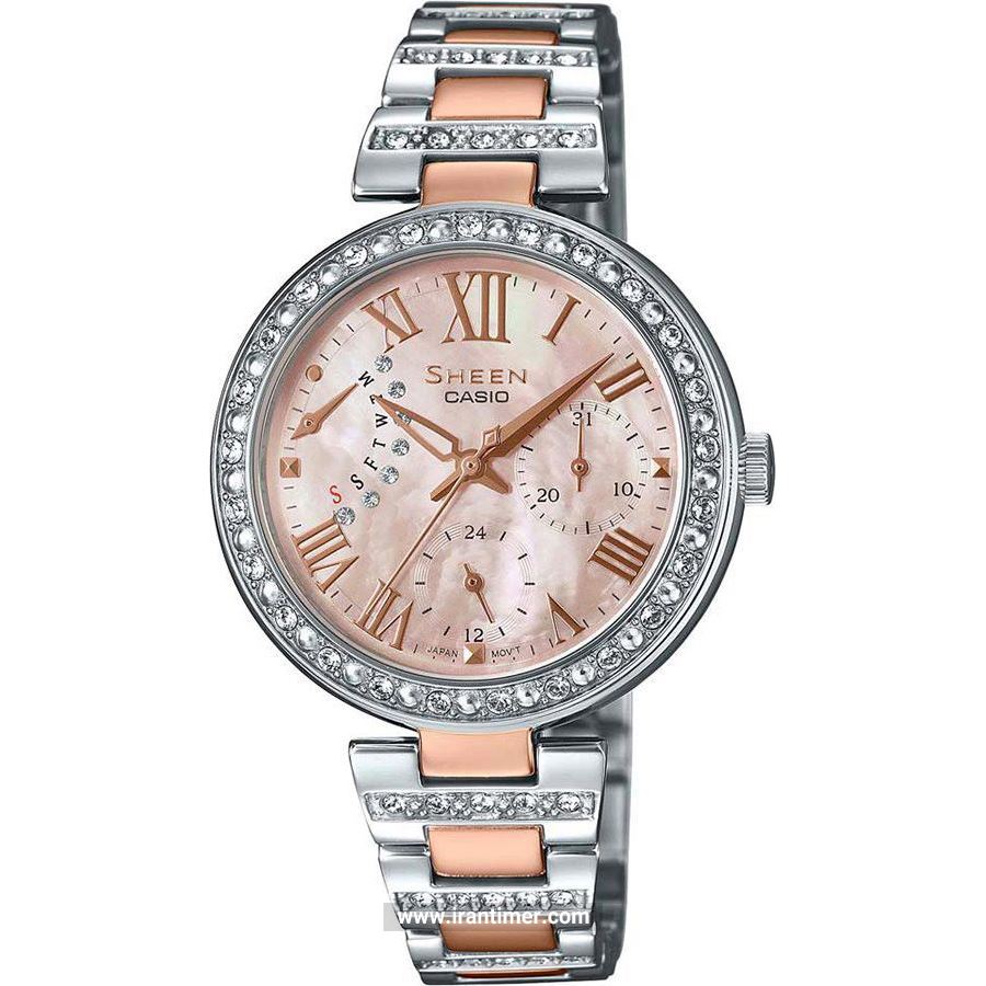 قیمت و خرید ساعت مچی زنانه کاسیو (CASIO) شین مدل SHE-3043BSG-9AUDR فشن | اورجینال و اصلی