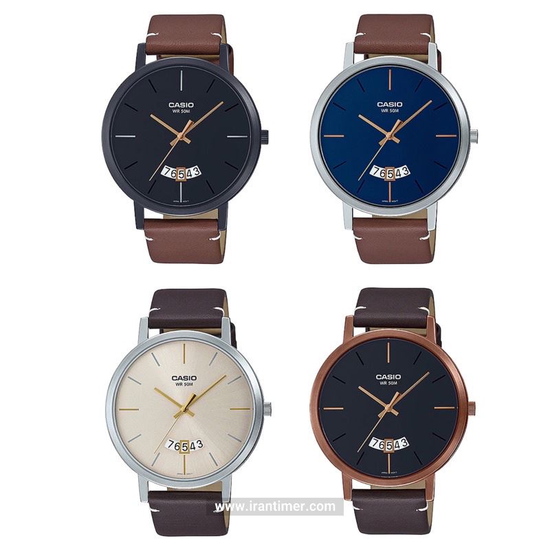 قیمت و خرید ساعت مچی مردانه کاسیو (CASIO) جنرال مدل MTP-B100BL-1EVDF کلاسیک | اورجینال و اصلی