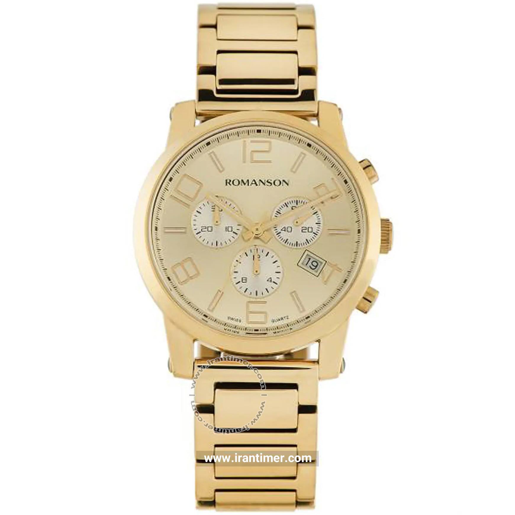 قیمت و خرید ساعت مچی مردانه رومانسون(ROMANSON) مدل TM0334HM1GA81G-G کلاسیک | اورجینال و اصلی