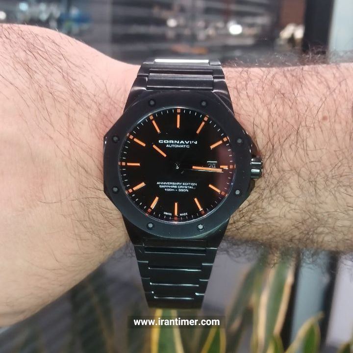 قیمت و خرید ساعت مچی مردانه کورناوین(CORNAVIN) مدل COR.AT.05.B کلاسیک | اورجینال و اصلی