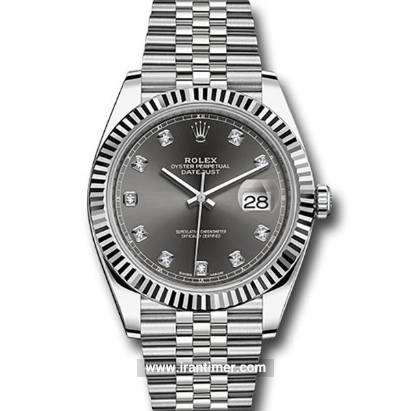 قیمت و خرید ساعت مچی مردانه رولکس(Rolex) مدل 126334 dkrdj Gray کلاسیک | اورجینال و اصلی