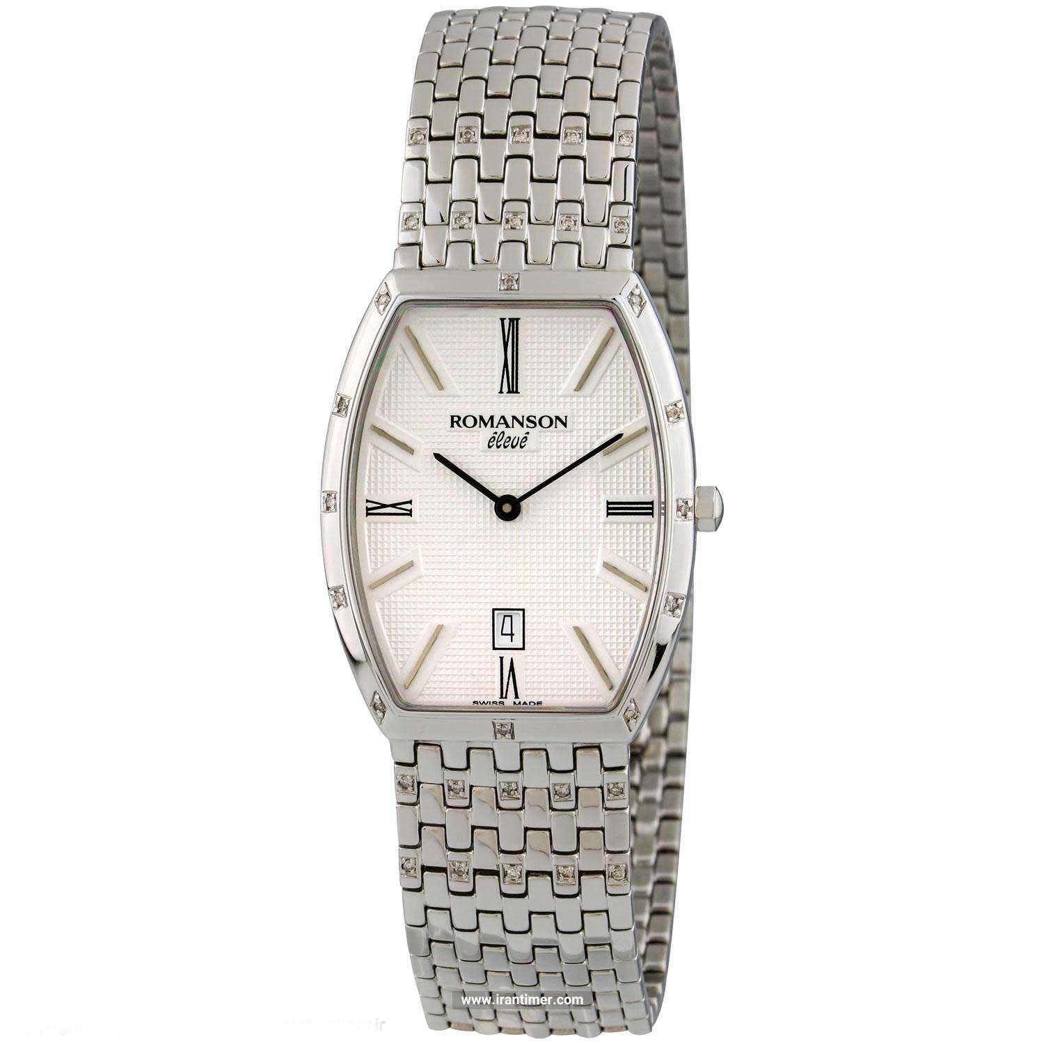 قیمت و خرید ساعت مچی مردانه رومانسون(ROMANSON) مدل EM9250KMW1WAS2W کلاسیک | اورجینال و اصلی