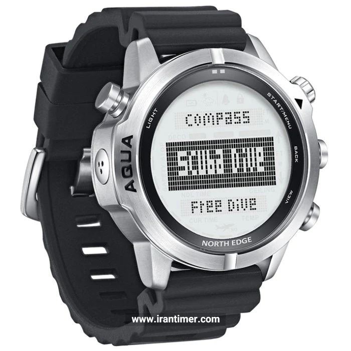 قیمت و خرید ساعت مچی مردانه نورث اج(North Edge) مدل AQUA DIVING White اسپرت | اورجینال و اصلی