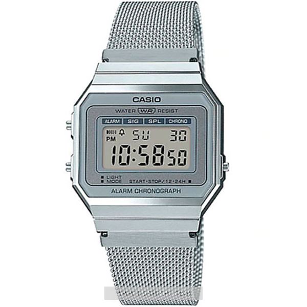 قیمت و خرید ساعت مچی مردانه زنانه کاسیو (CASIO) جنرال مدل A700WM-7ADF کلاسیک | اورجینال و اصلی