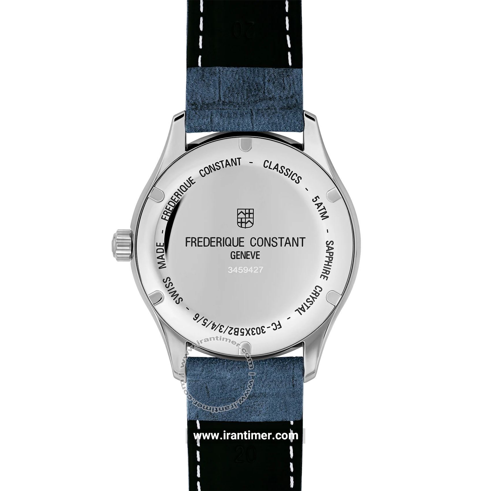 قیمت و خرید ساعت مچی مردانه فردریک کنستانت(FREDERIQUE CONSTANT) مدل FC-303NN5B6 کلاسیک | اورجینال و اصلی
