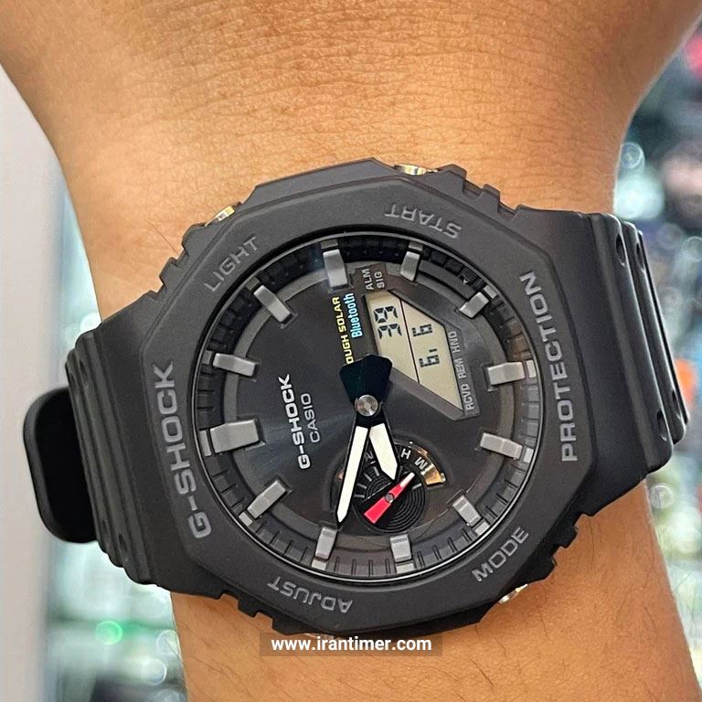 قیمت و خرید ساعت مچی مردانه کاسیو (CASIO) جی شاک مدل GA-B2100-1ADR اسپرت | اورجینال و اصلی