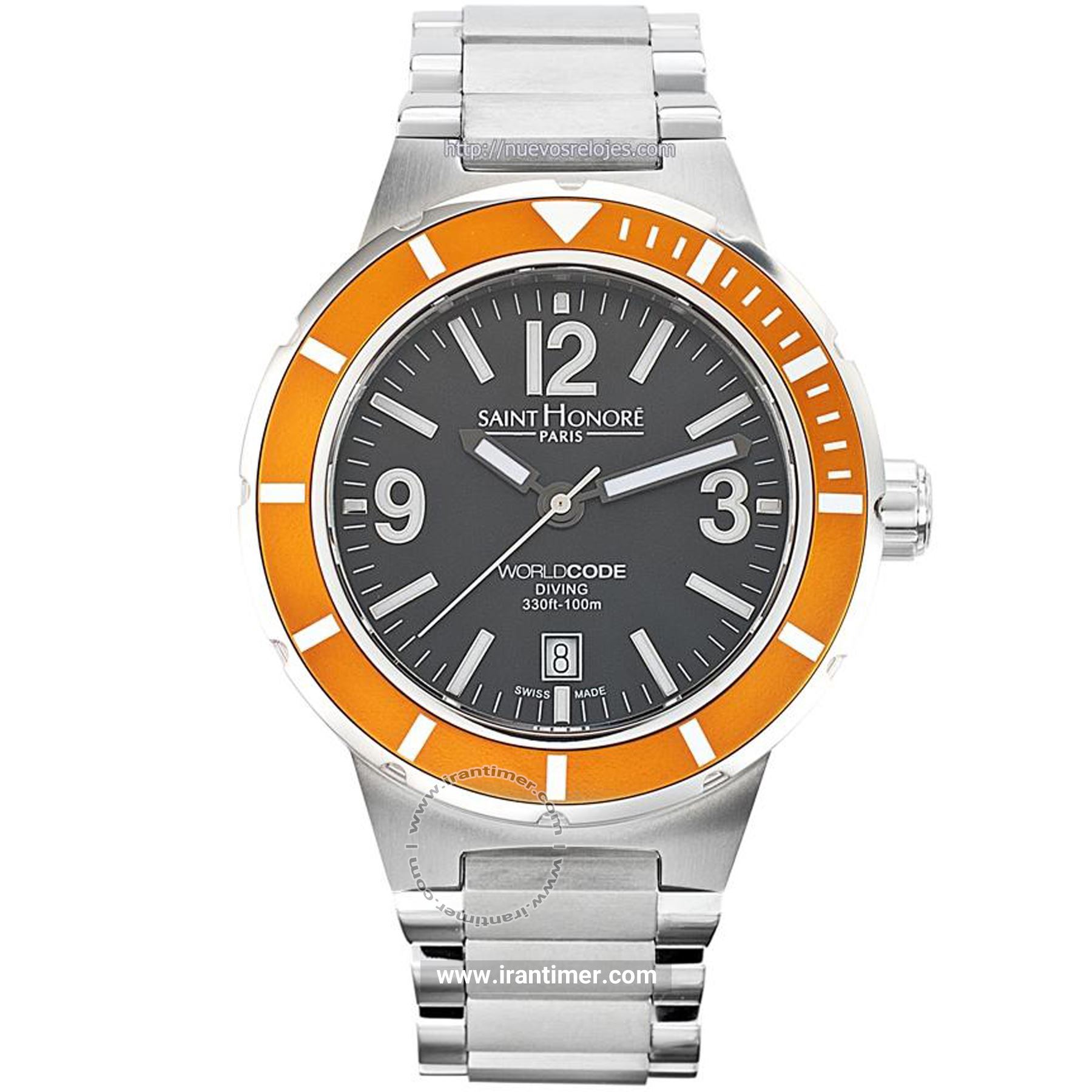 قیمت و خرید ساعت مچی مردانه سانتا نوره (SAINT HONORE) مدل 861510 71GBN کلاسیک | اورجینال و اصلی