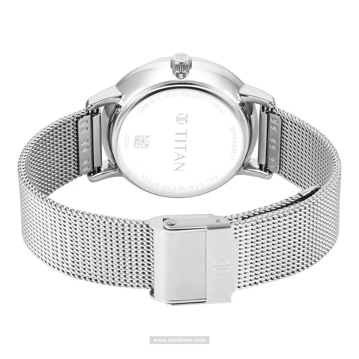 قیمت و خرید ساعت مچی زنانه تایتِن(TITAN) مدل 95143SM01 کلاسیک | اورجینال و اصلی
