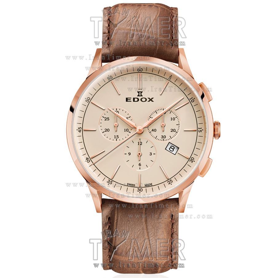 قیمت و خرید ساعت مچی مردانه ادُکس(EDOX) مدل 1023637RCBEIR کلاسیک | اورجینال و اصلی