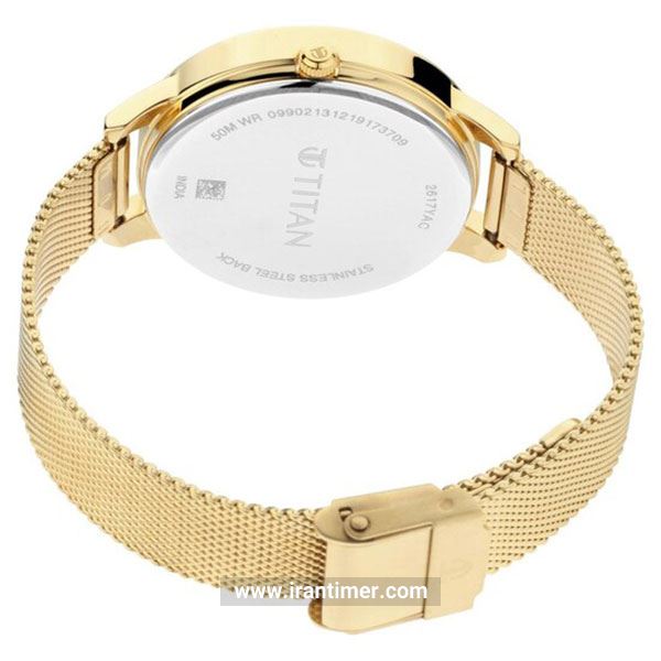 قیمت و خرید ساعت مچی زنانه تایتِن(TITAN) مدل 2617YM02 کلاسیک | اورجینال و اصلی