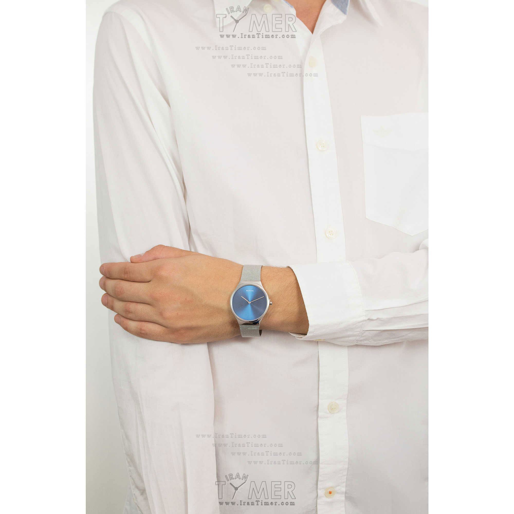 قیمت و خرید ساعت مچی مردانه زنانه برینگ(BERING) مدل B12138-007 کلاسیک | اورجینال و اصلی