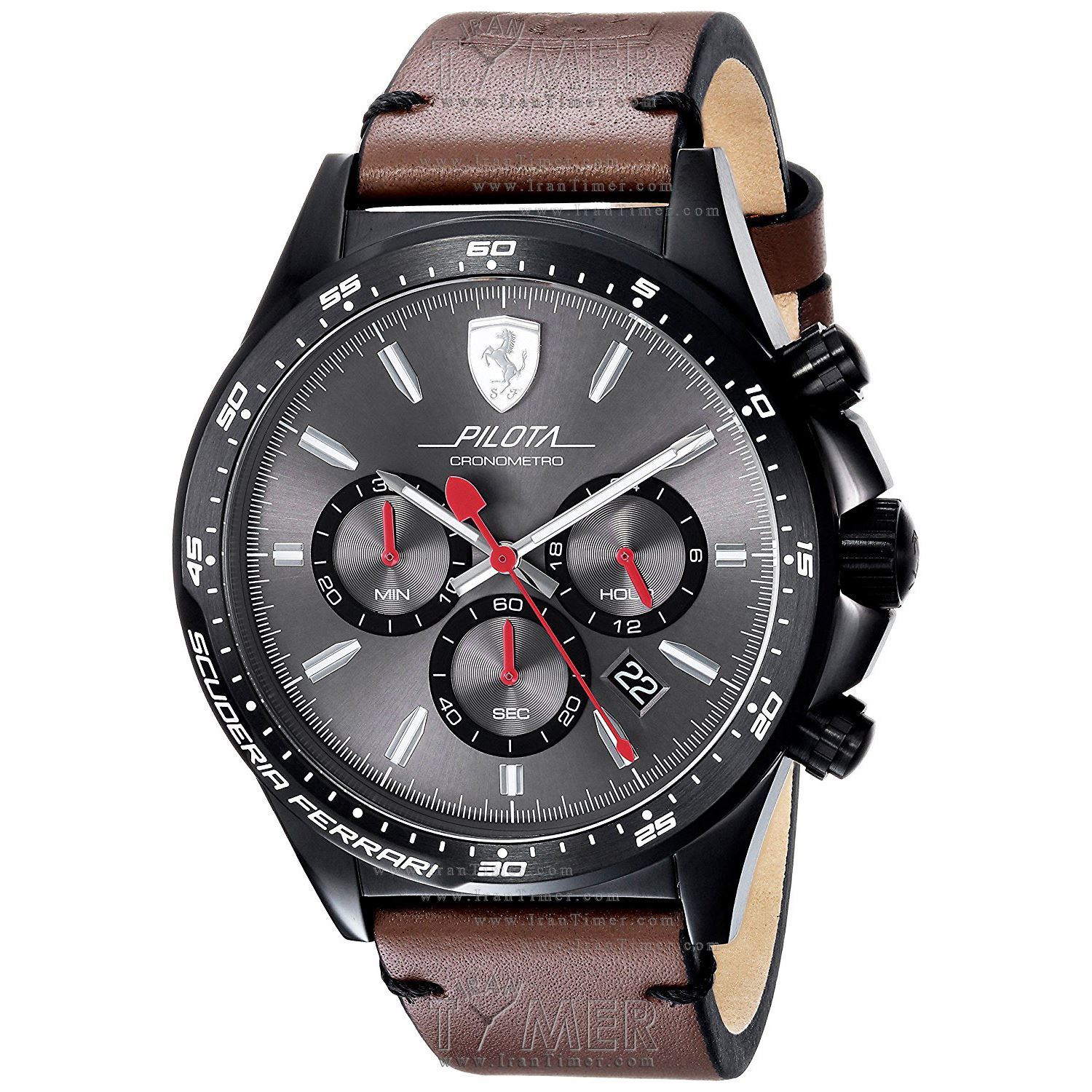 قیمت و خرید ساعت مچی مردانه فراری(FERRARI) مدل 0830392 کلاسیک اسپرت | اورجینال و اصلی