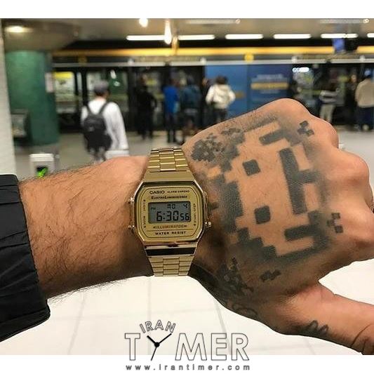 قیمت و خرید ساعت مچی مردانه زنانه کاسیو (CASIO) جنرال مدل A168WG-9WDF کلاسیک | اورجینال و اصلی