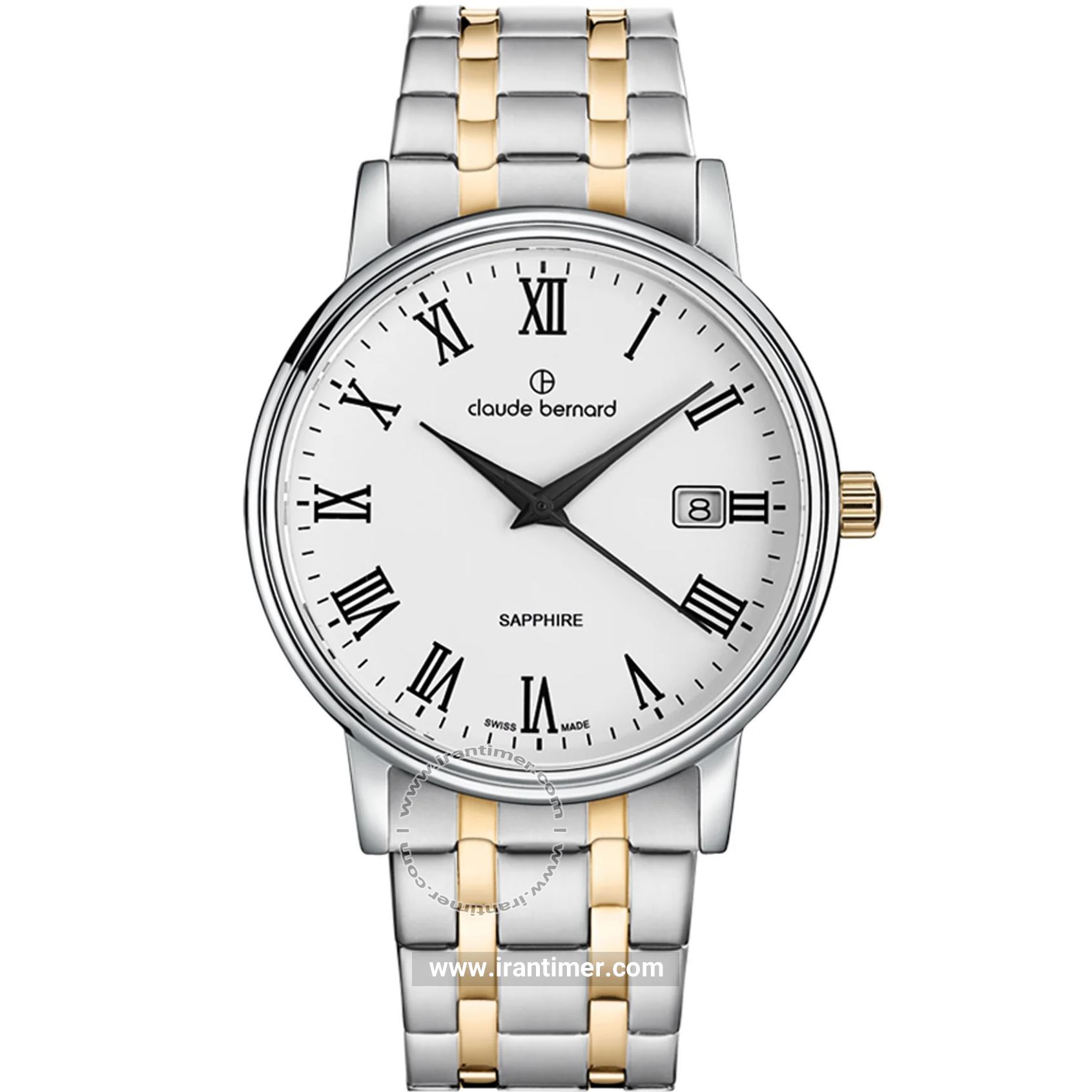 قیمت و خرید ساعت مچی مردانه کلودبرنارد(CLAUDE BERNARD) مدل 53009 357JM BR کلاسیک | اورجینال و اصلی