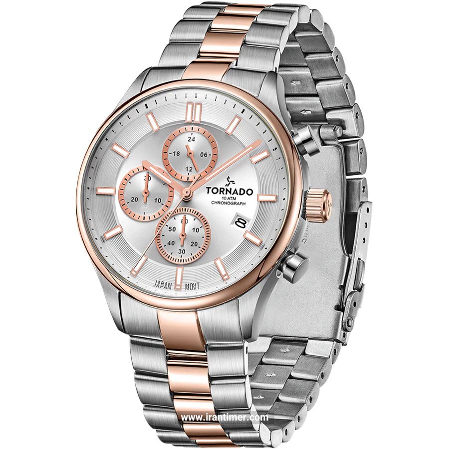 قیمت و خرید ساعت مچی مردانه تورنادو(Tornado) مدل T6106B-KBKW کلاسیک | اورجینال و اصلی