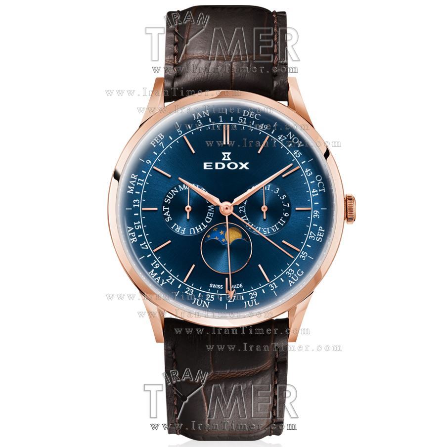 قیمت و خرید ساعت مچی مردانه ادُکس(EDOX) مدل 4010137RCBUIR کلاسیک | اورجینال و اصلی