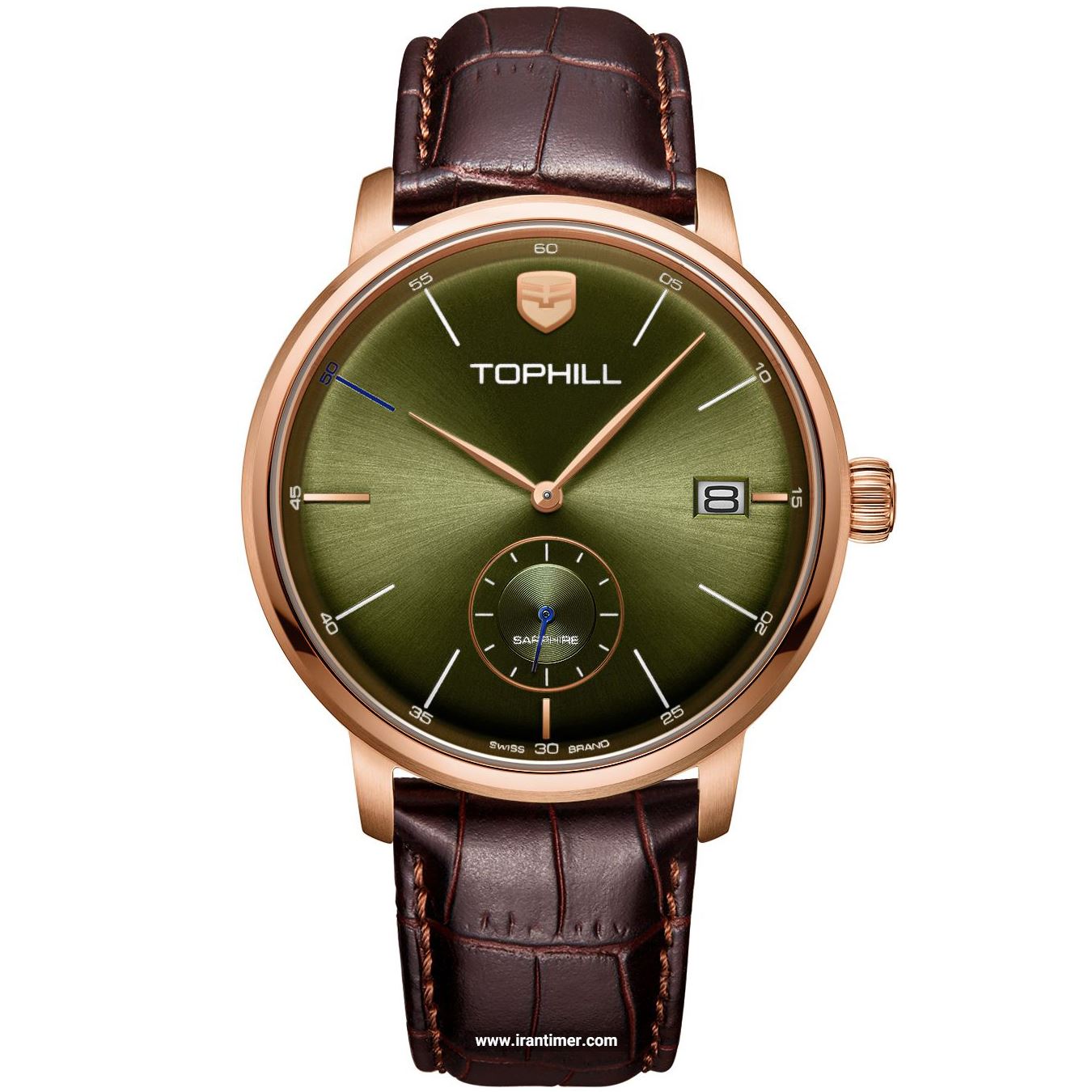 قیمت و خرید ساعت مچی مردانه تاپ هیل(TOPHILL) مدل TW059G.PZ3A52 کلاسیک | اورجینال و اصلی