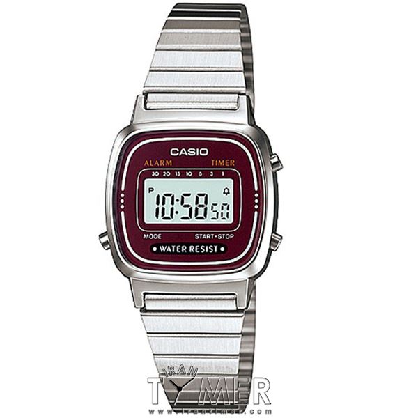 قیمت و خرید ساعت مچی زنانه کاسیو (CASIO) جنرال مدل LA670WA-4DF کلاسیک | اورجینال و اصلی