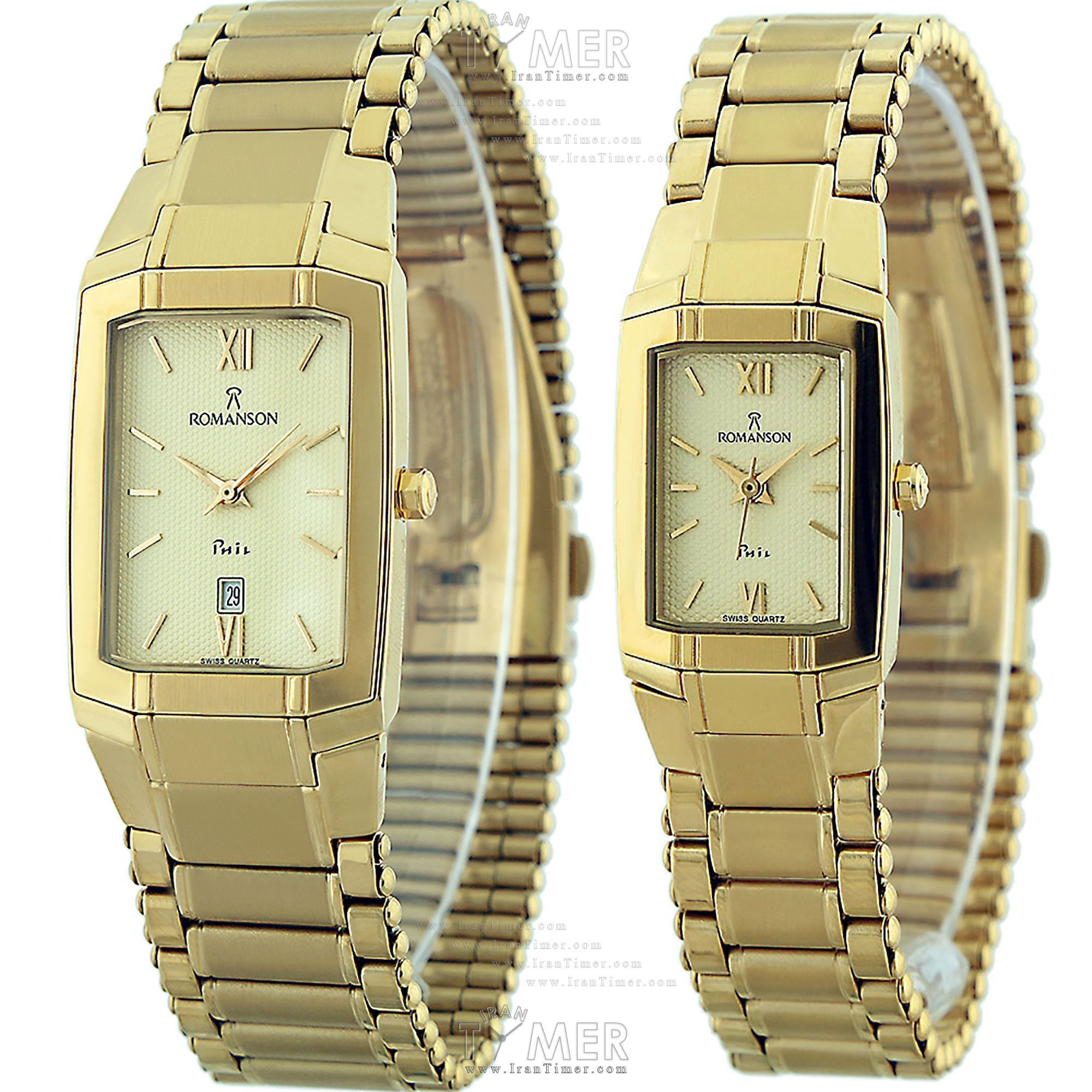 قیمت و خرید ساعت مچی مردانه زنانه رومانسون(ROMANSON) مدل NM6506NM1GA81G-SET کلاسیک | اورجینال و اصلی