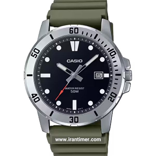 قیمت و خرید ساعت مچی مردانه کاسیو (CASIO) جنرال مدل MTP-VD01-3EVUDF اسپرت | اورجینال و اصلی