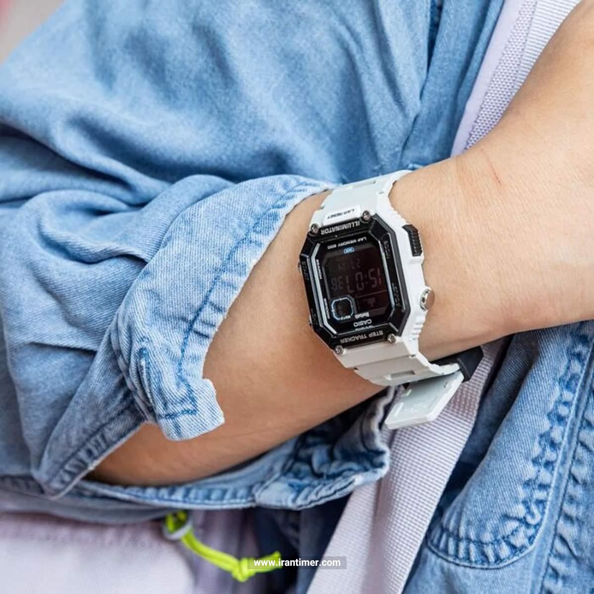 قیمت و خرید ساعت مچی مردانه کاسیو (CASIO) مدل WS-B1000-8BVDF اسپرت | اورجینال و اصلی