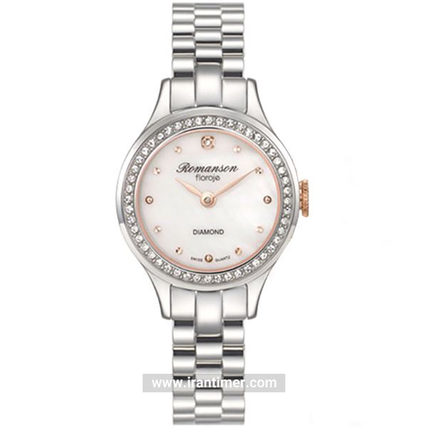 قیمت و خرید ساعت مچی زنانه رومانسون(ROMANSON) مدل RO8A04LLWWMSR1-W کلاسیک فشن | اورجینال و اصلی