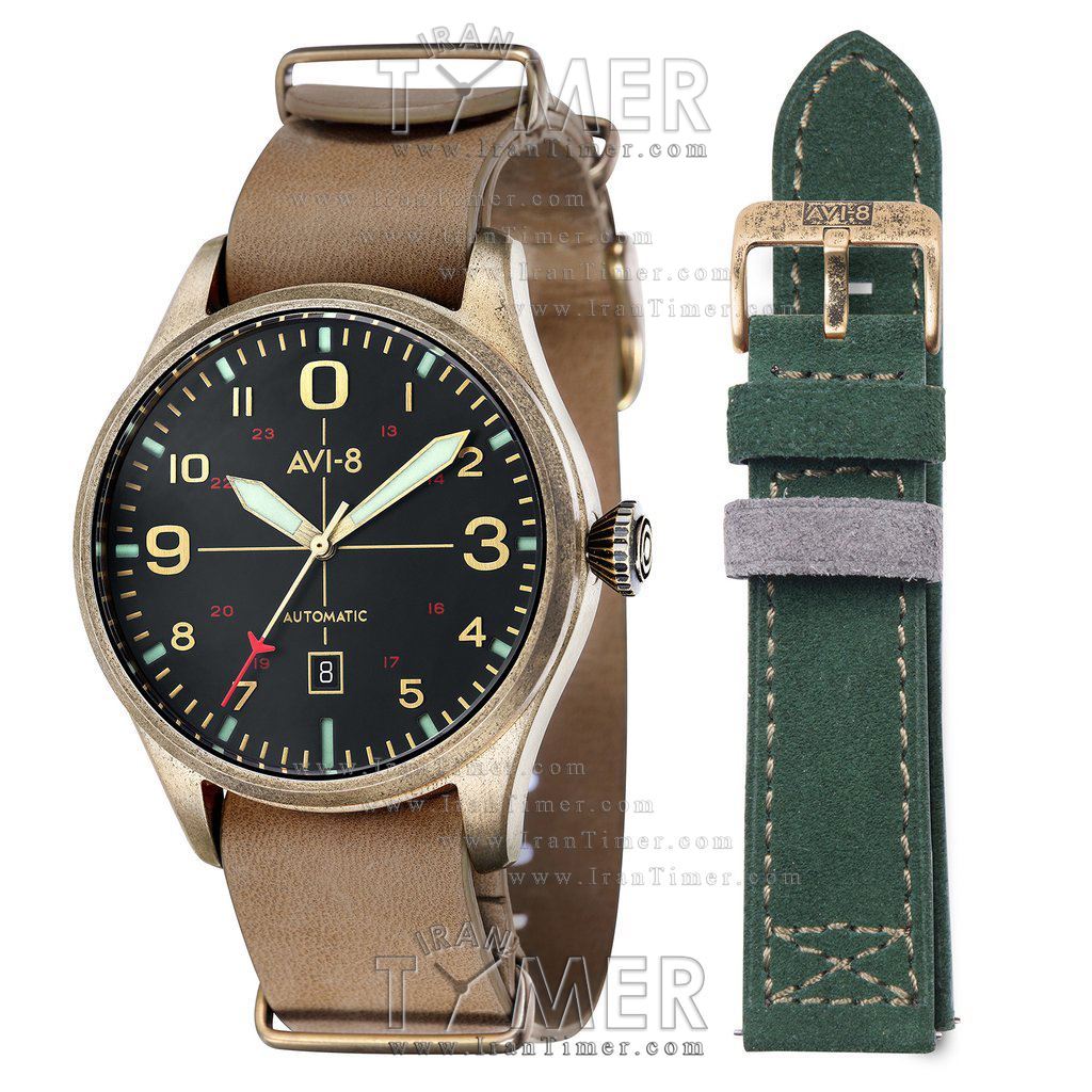 قیمت و خرید ساعت مچی مردانه ای وی ایت(AVI-8) مدل AV-4042-02 کلاسیک | اورجینال و اصلی