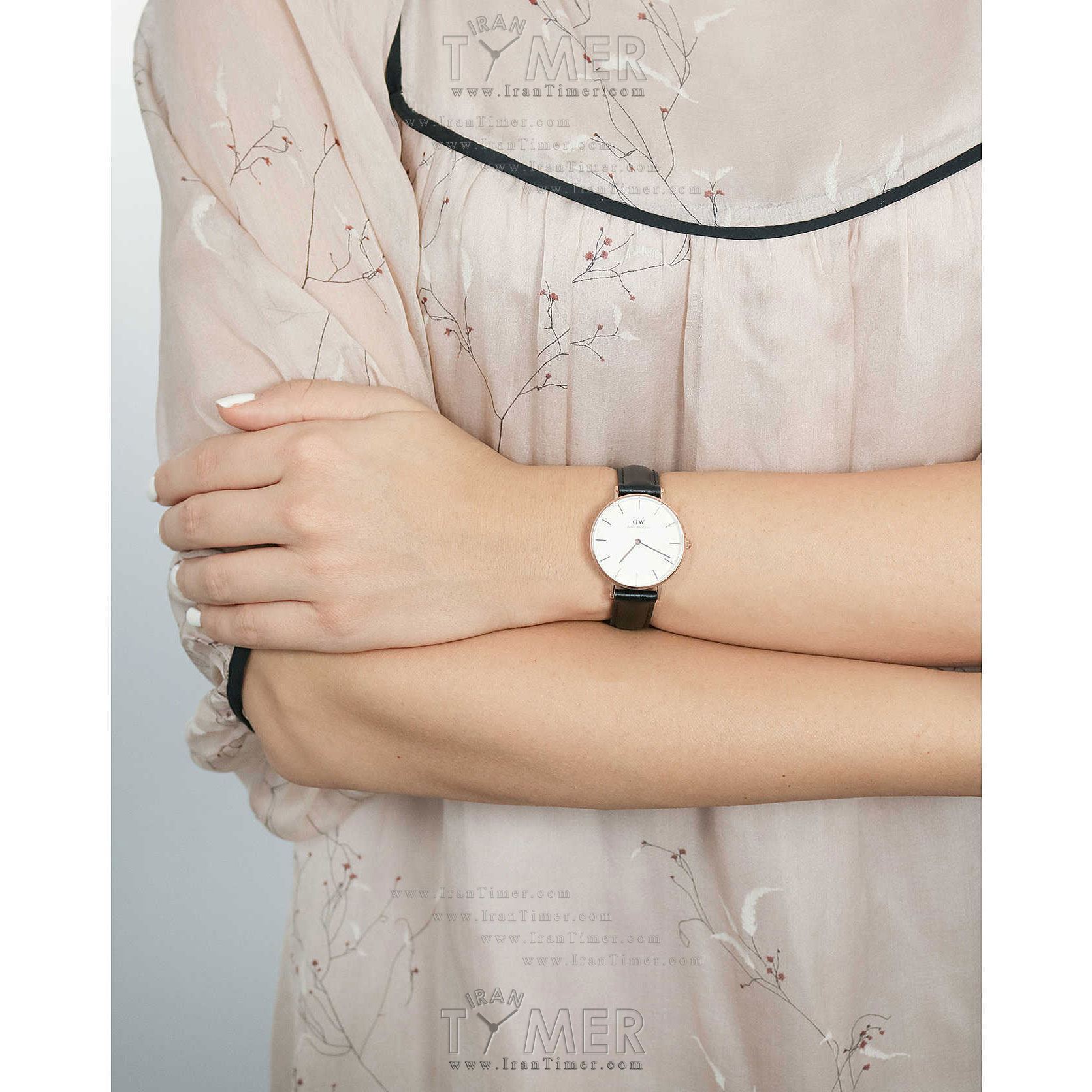 قیمت و خرید ساعت مچی زنانه دنیل ولینگتون(DANIEL WELLINGTON) مدل DW00100174 کلاسیک | اورجینال و اصلی