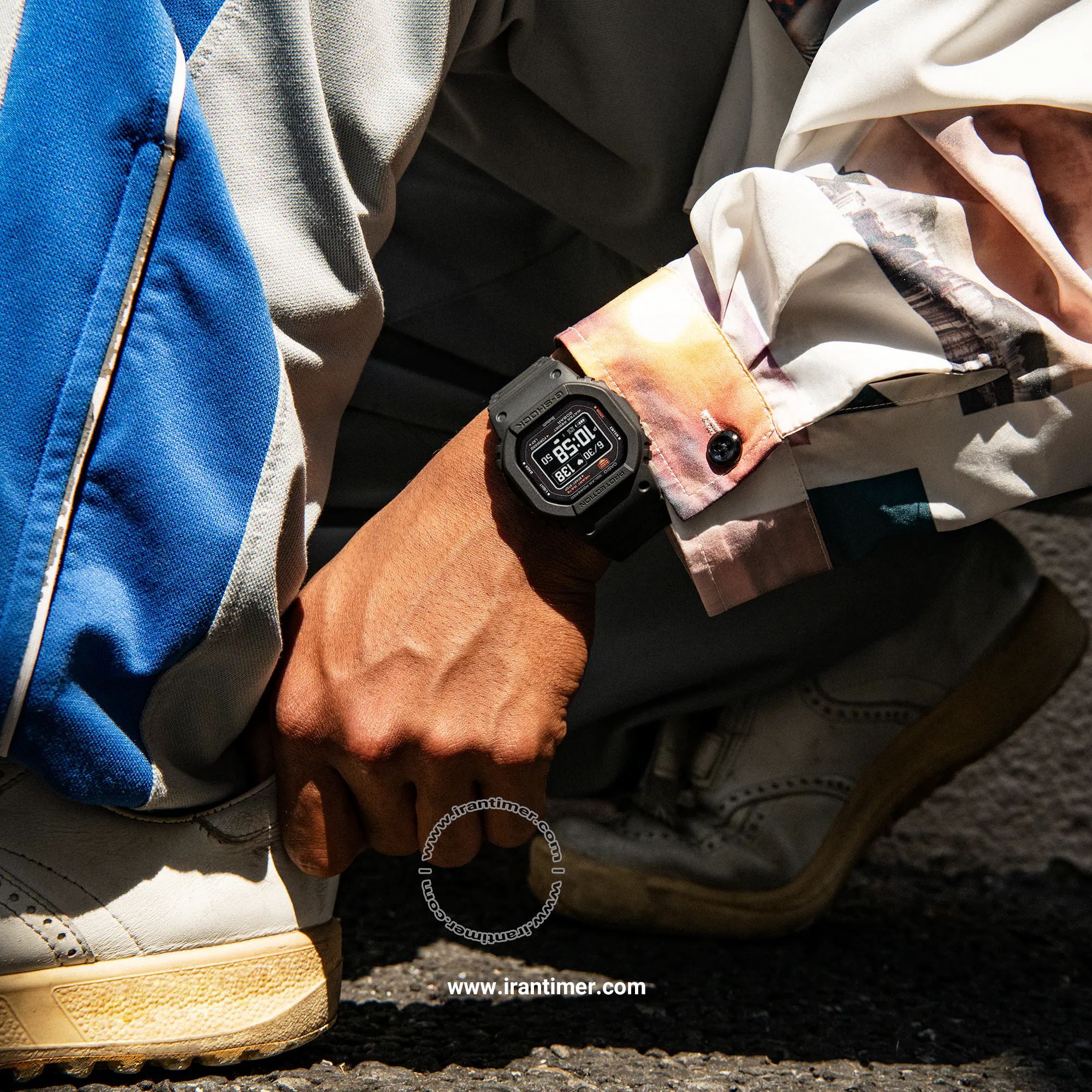 قیمت و خرید ساعت مچی مردانه کاسیو (CASIO) جی شاک مدل DW-H5600-1DR اسپرت | اورجینال و اصلی