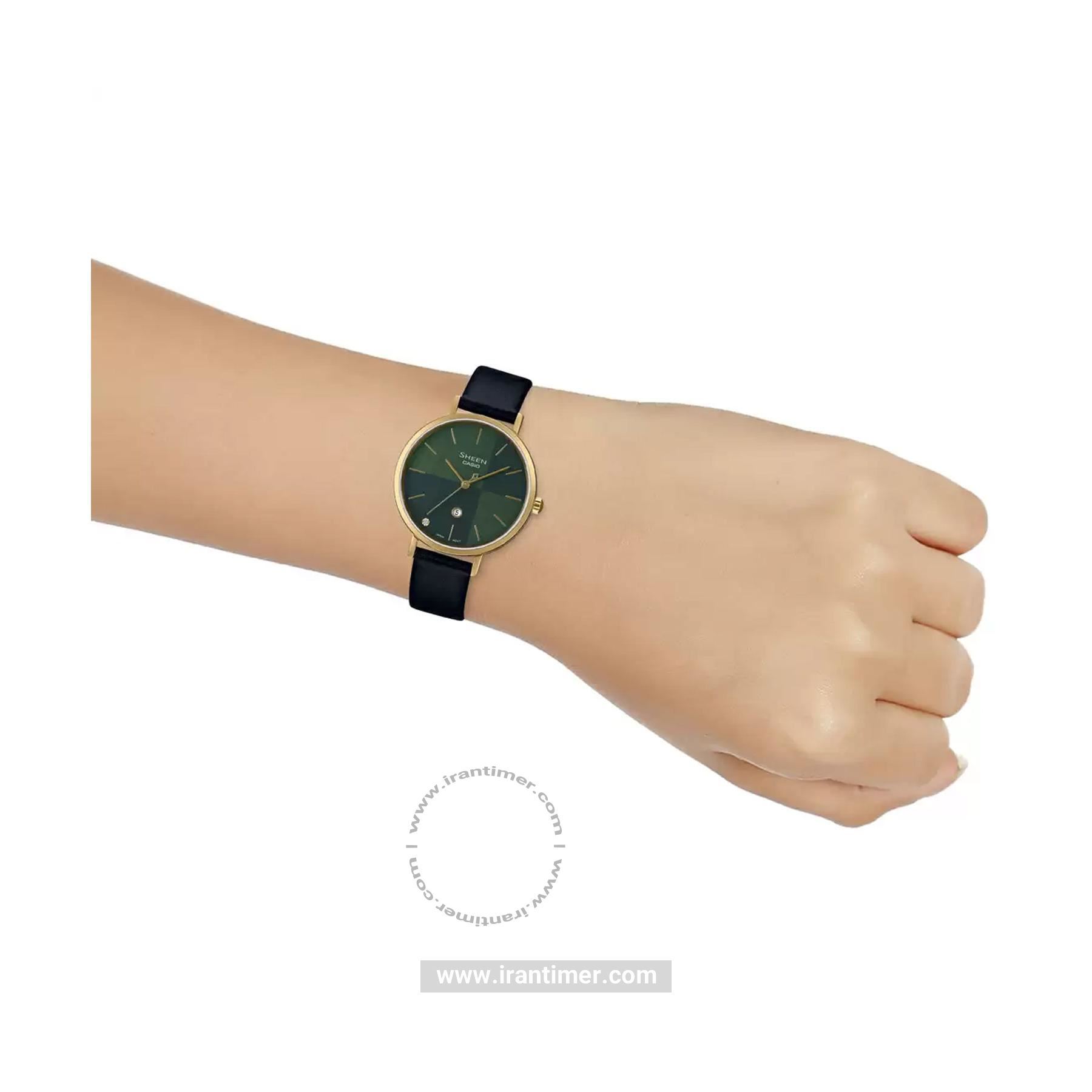 قیمت و خرید ساعت مچی زنانه کاسیو (CASIO) شین مدل SHE-4547GL-3AUDF کلاسیک | اورجینال و اصلی