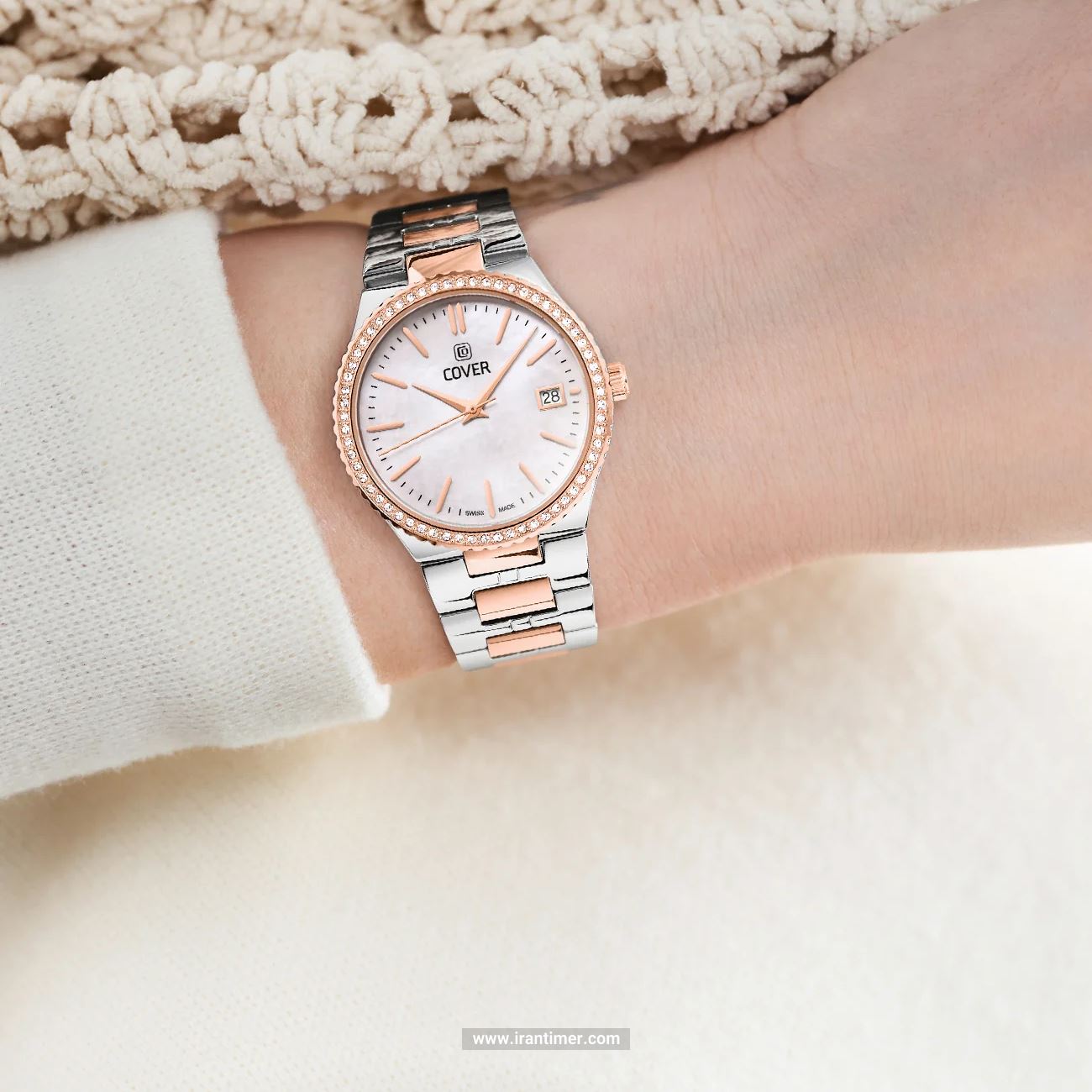 قیمت و خرید ساعت مچی زنانه کاور(COVER) مدل CO218.05 فشن | اورجینال و اصلی