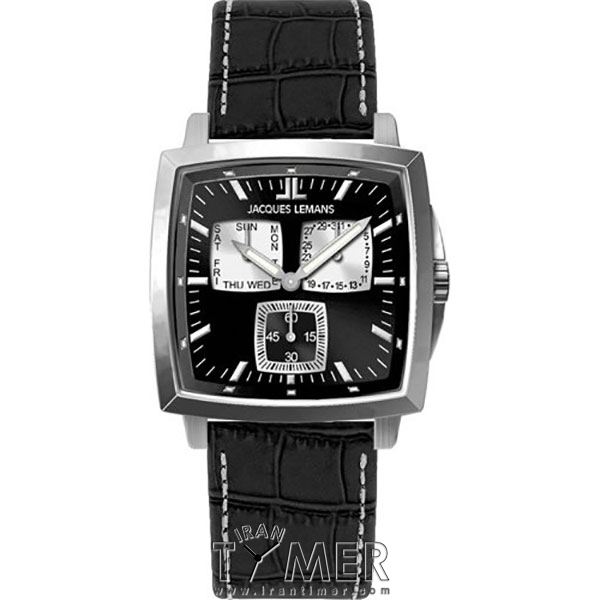 قیمت و خرید ساعت مچی مردانه ژاک لمن(JACQUES LEMANS) مدل 1-1474A کلاسیک | اورجینال و اصلی