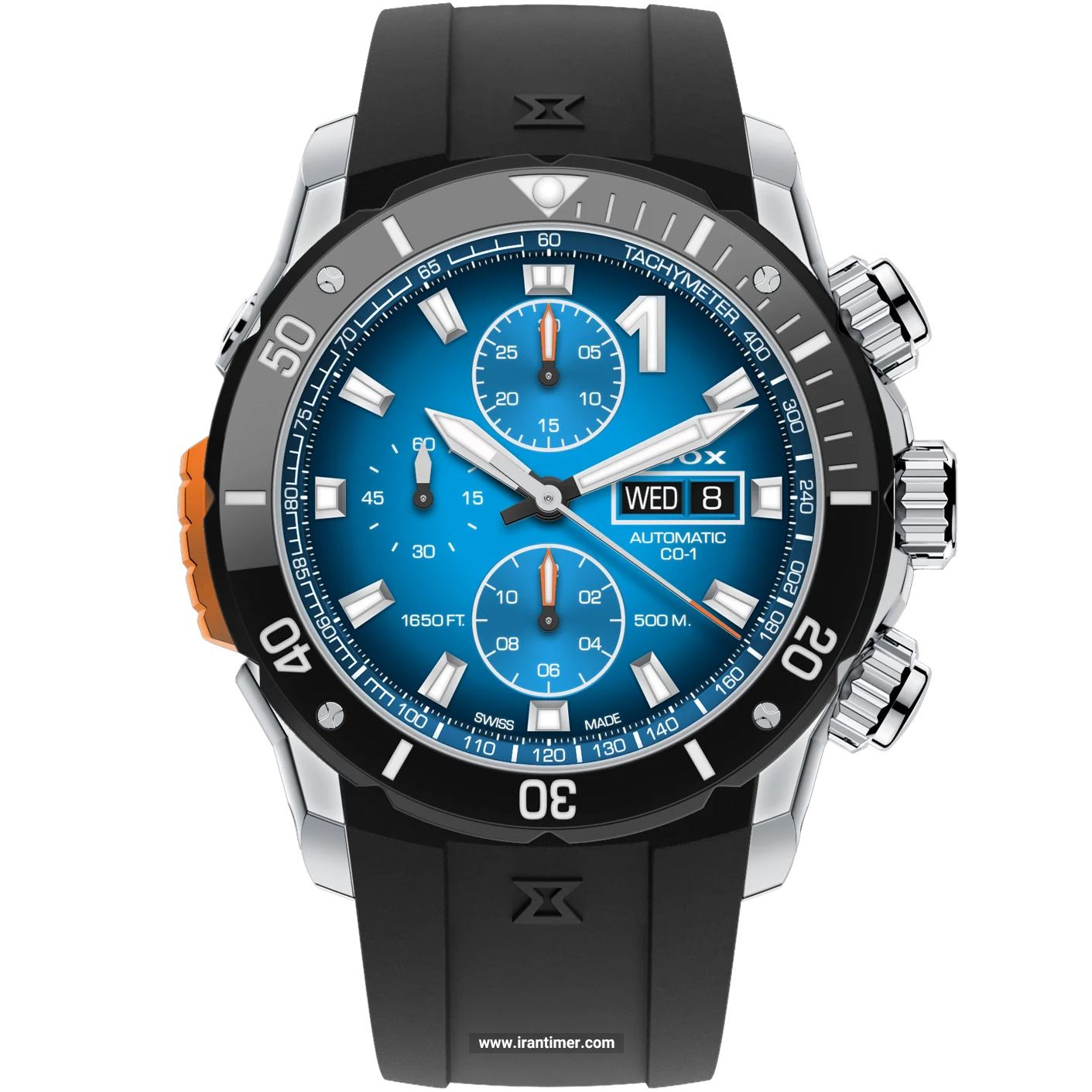 قیمت و خرید ساعت مچی مردانه ادُکس(EDOX) مدل 011283NOCABUIDN اسپرت | اورجینال و اصلی