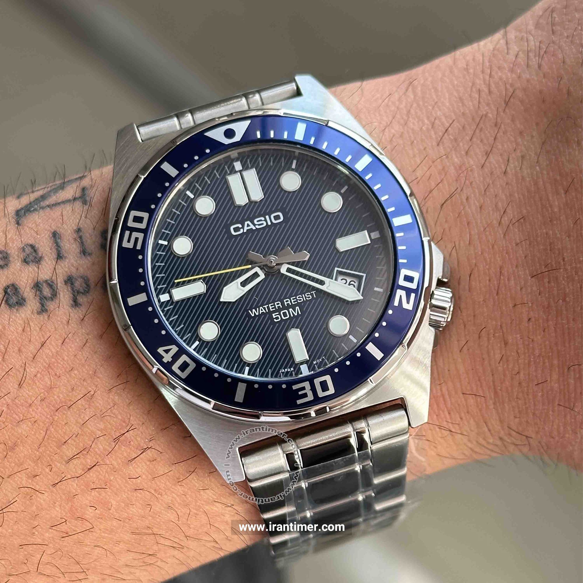 قیمت و خرید ساعت مچی مردانه کاسیو (CASIO) جنرال مدل MTD-135D-2AVDF کلاسیک | اورجینال و اصلی