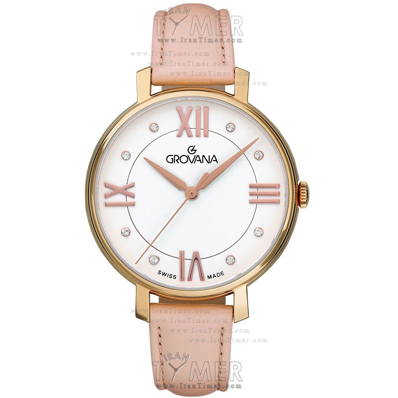 قیمت و خرید ساعت مچی زنانه گرووانا(GROVANA) مدل 4441-1563 کلاسیک | اورجینال و اصلی