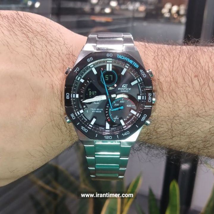 قیمت و خرید ساعت مچی مردانه کاسیو (CASIO) ادیفس(ادیفایس) مدل ECB-950DB-1ADF کلاسیک | اورجینال و اصلی