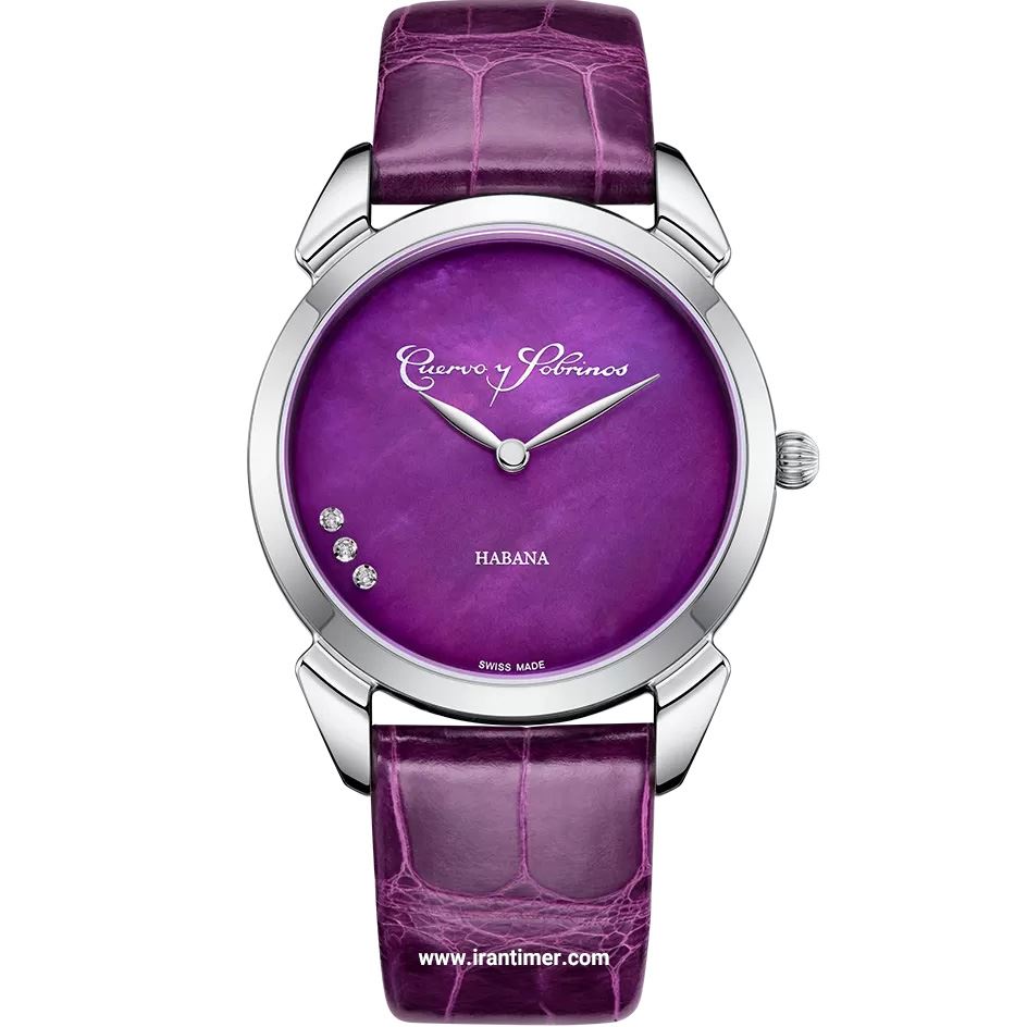 قیمت و خرید ساعت مچی زنانه کوئروی سابرینوس(Cuervo y Sobrinos) مدل 3113.1P فشن | اورجینال و اصلی