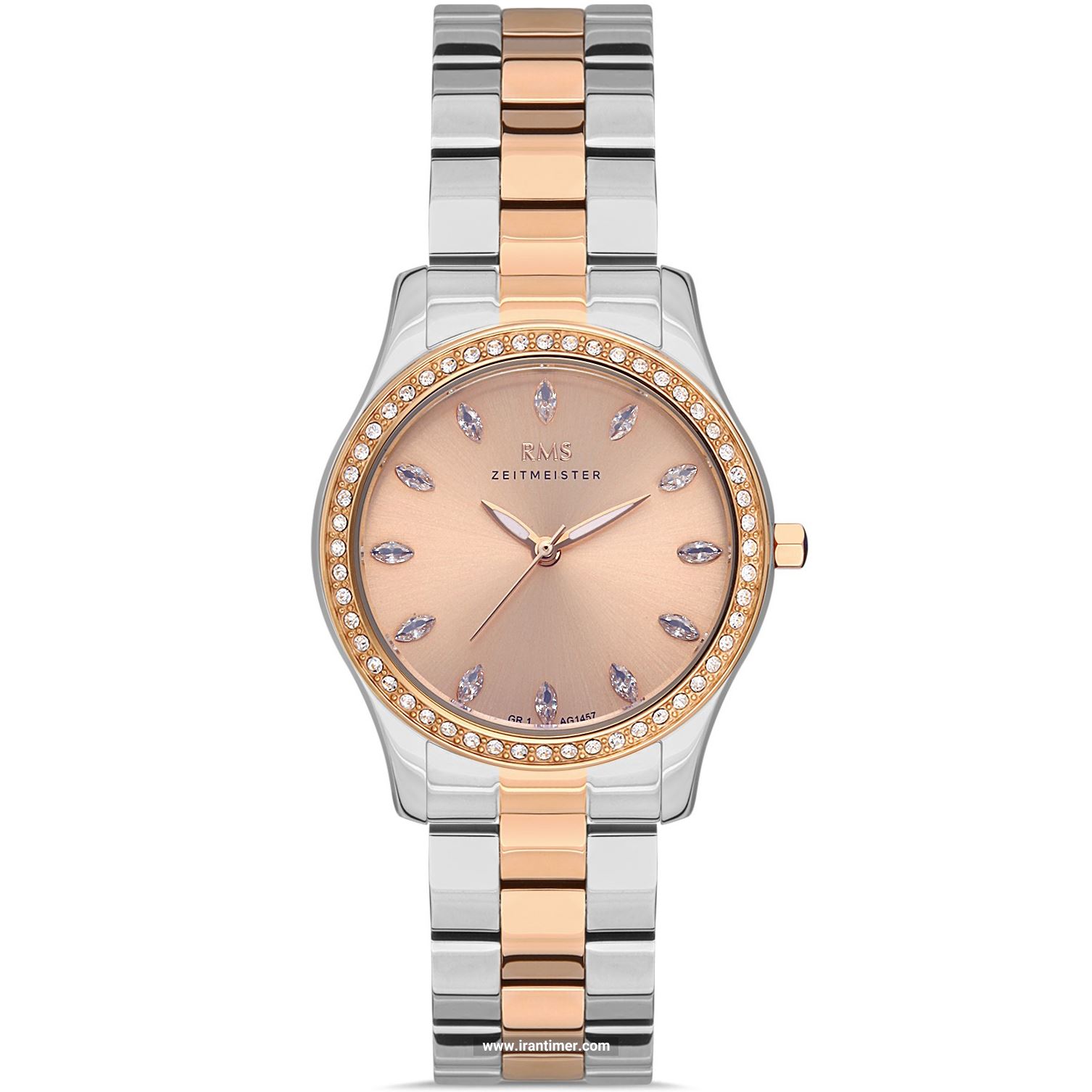 قیمت و خرید ساعت مچی زنانه آر ام اس زیمستر(RMS ZEITMEISTER) مدل GR.1.AG1457.07 فشن | اورجینال و اصلی