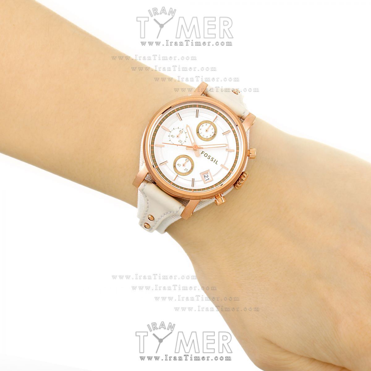 قیمت و خرید ساعت مچی زنانه فسیل(FOSSIL) مدل ES3947 کلاسیک | اورجینال و اصلی