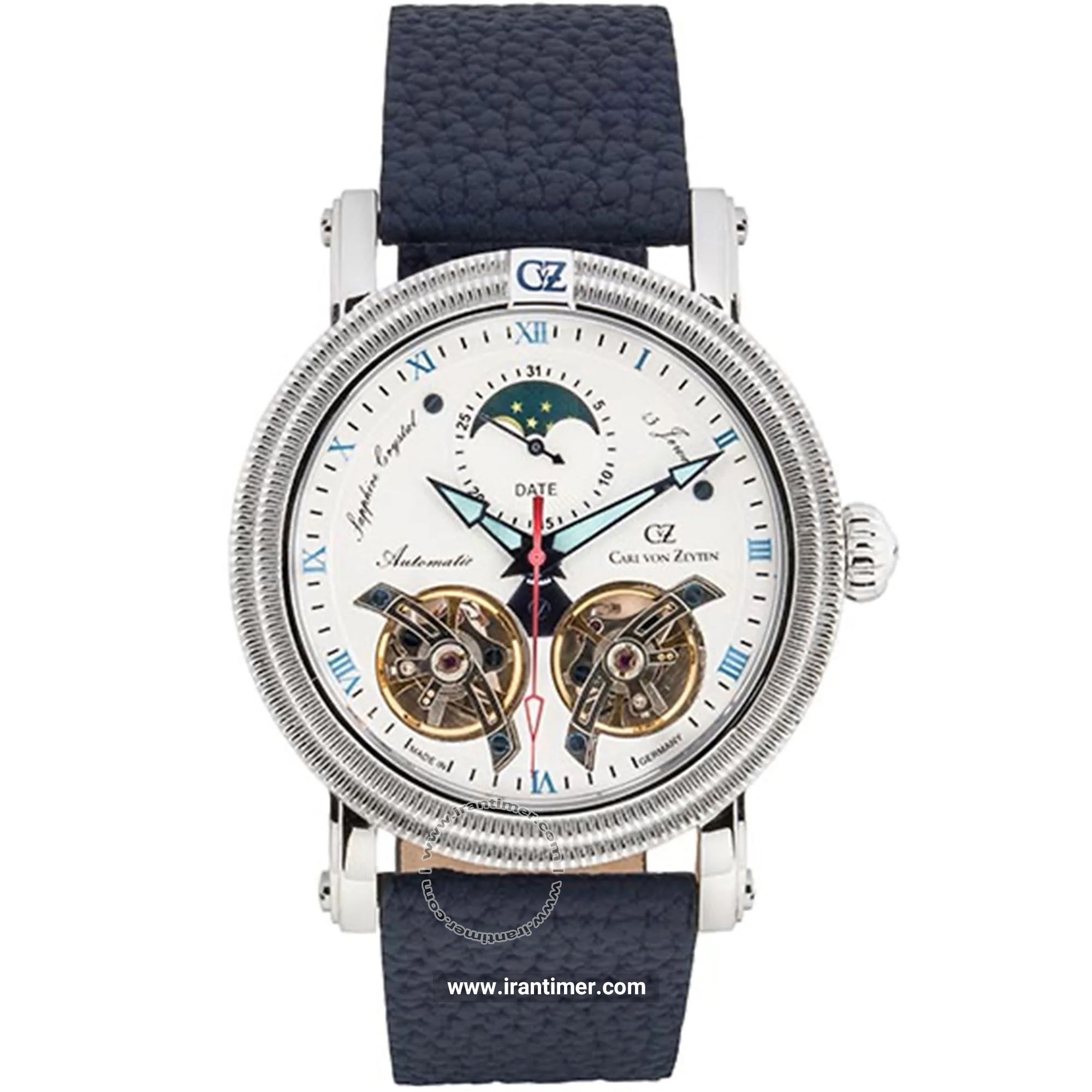 قیمت و خرید ساعت مچی مردانه کارل ون زیتن(CARL VON ZEYTEN) مدل CVZ0085WHS کلاسیک | اورجینال و اصلی