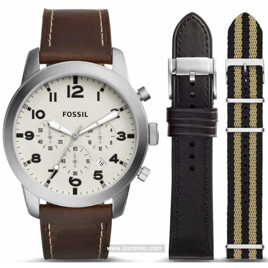 قیمت و خرید ساعت مچی مردانه فسیل(FOSSIL) مدل FS5182SET کلاسیک | اورجینال و اصلی