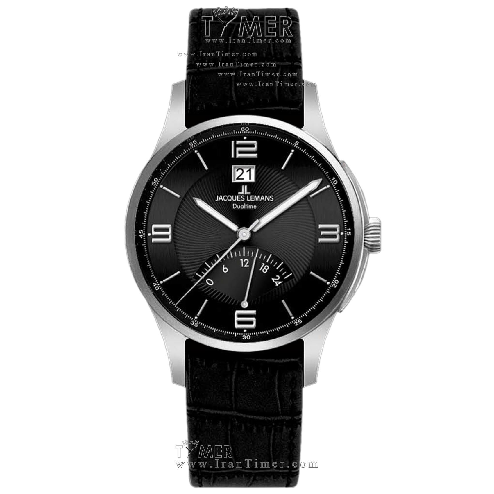 قیمت و خرید ساعت مچی مردانه ژاک لمن(JACQUES LEMANS) مدل 1-1640A کلاسیک | اورجینال و اصلی